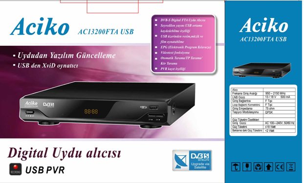 تحديث جديد لجهاز ACİKO AC 13200 FTA USB  بتــــــــاريخ 23/01/2021 Do